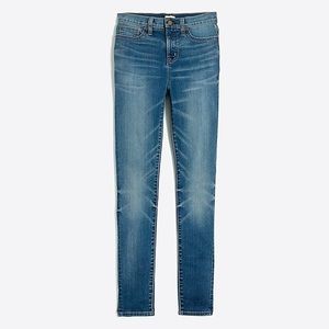 J Crew Factory Windsurfer Wash High-rise Skinny